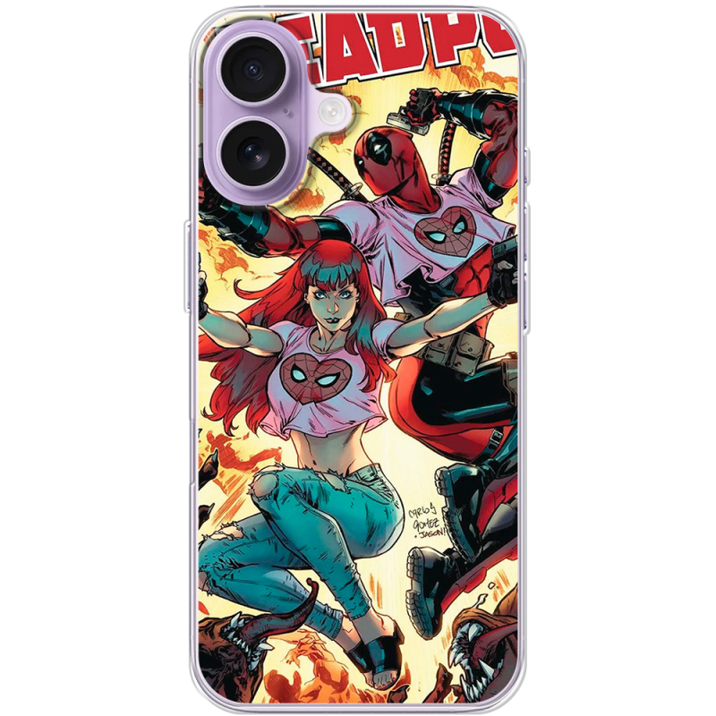 Чохол BoxFace Apple iPhone 17 Deadpool and Mary Jane