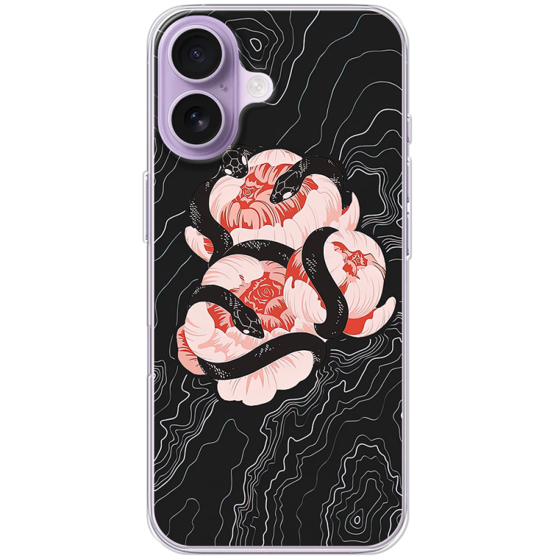 Чохол BoxFace Apple iPhone 17 Snake Rose