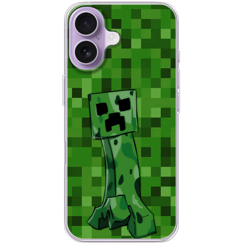Чохол BoxFace Apple iPhone 17 Minecraft Creeper