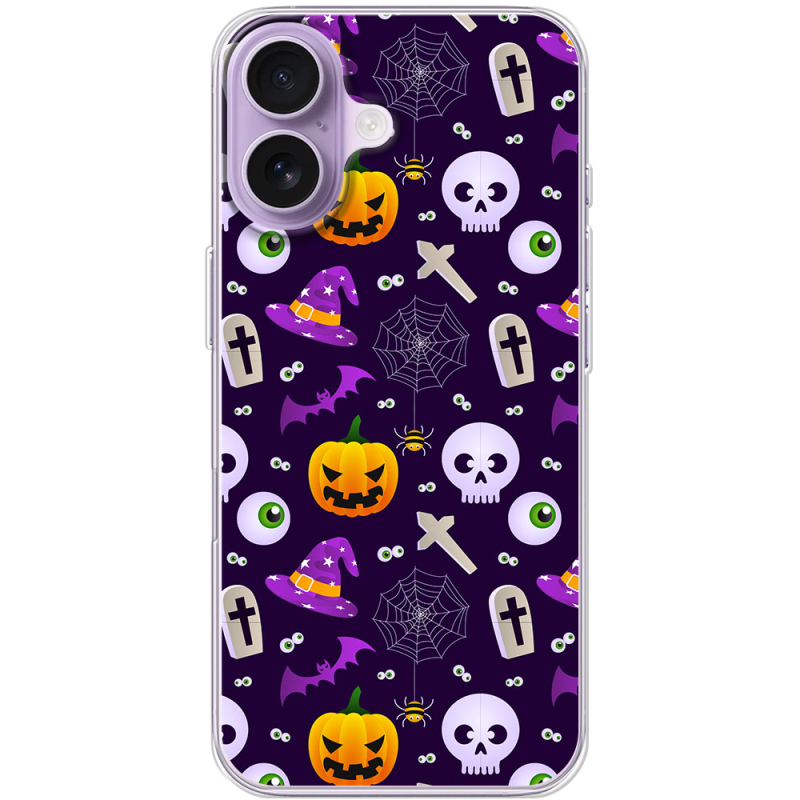 Чохол BoxFace Apple iPhone 17 Halloween Purple Mood