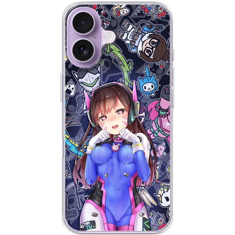 Чохол BoxFace Apple iPhone 17 Overwatch D.VA