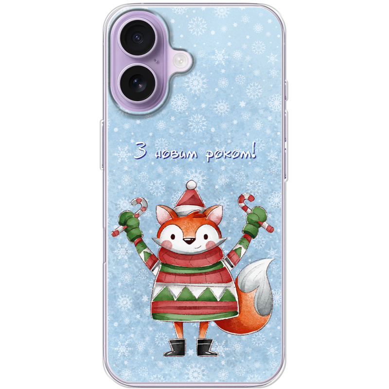 Чохол BoxFace Apple iPhone 17 Fox З новим роком!