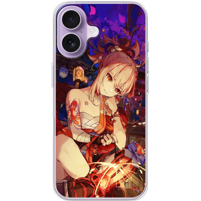 Чохол BoxFace Apple iPhone 17 Genshin Ёимия с огоньком