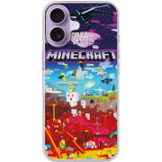 Чохол BoxFace Apple iPhone 17 Minecraft World Beyond