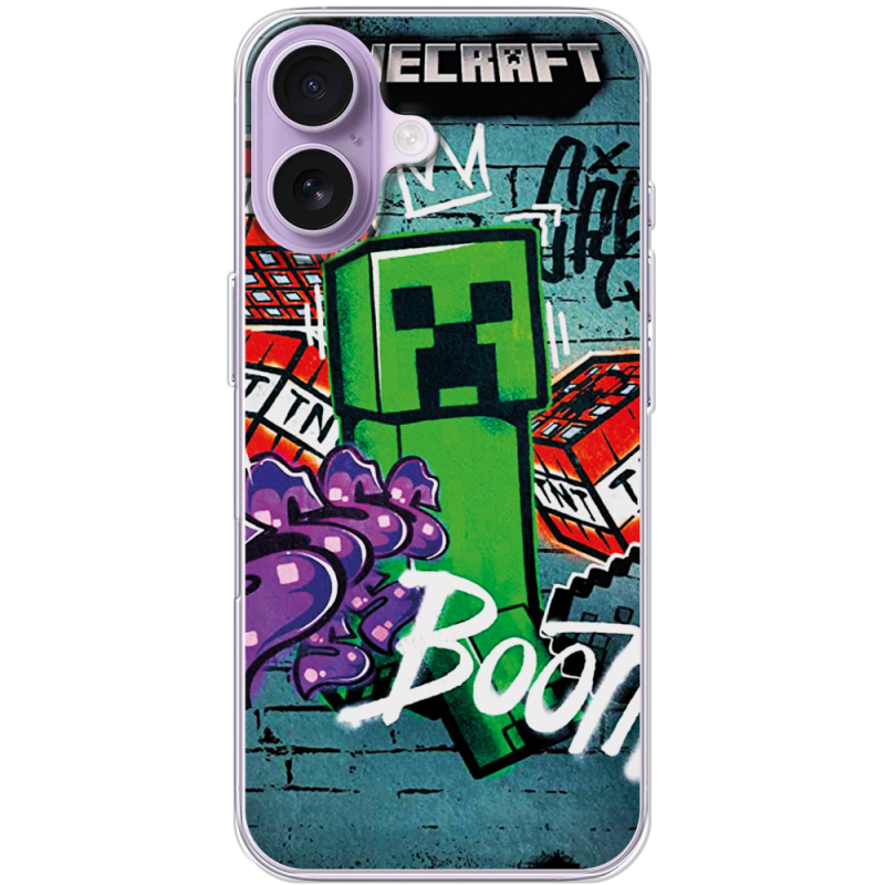 Чохол BoxFace Apple iPhone 17 Minecraft Graffiti