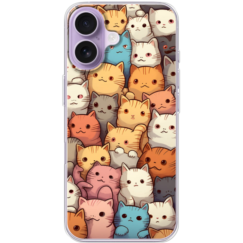 Чохол BoxFace Apple iPhone 17 Котики муркотики