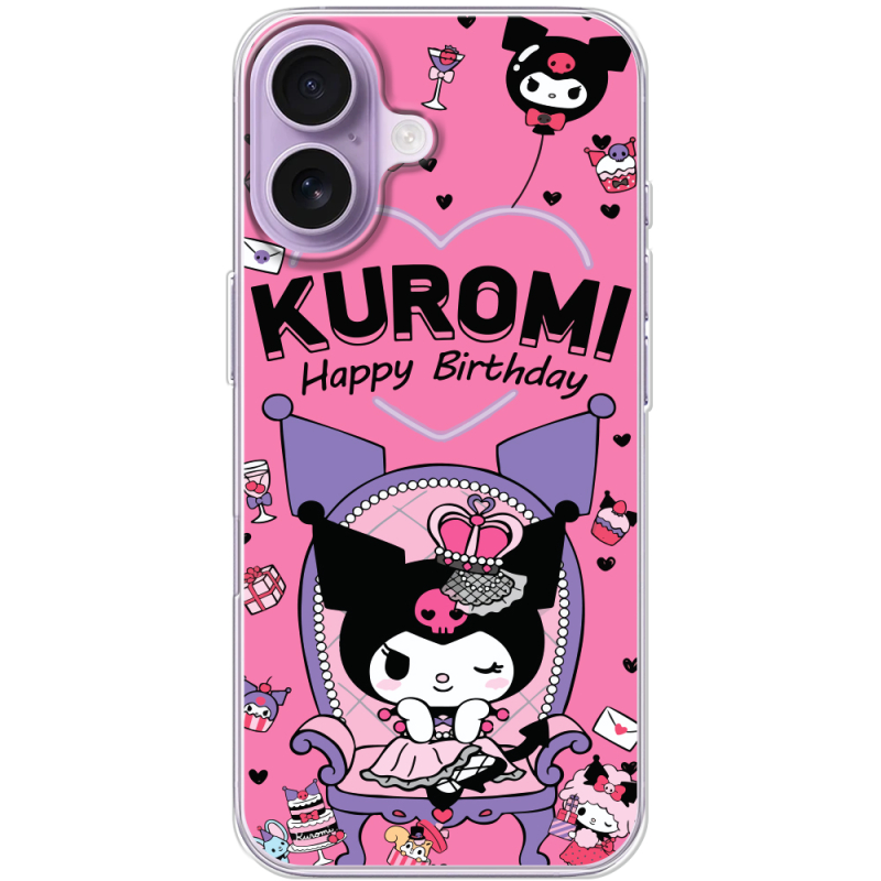 Чохол BoxFace Apple iPhone 17 День народження Kuromi