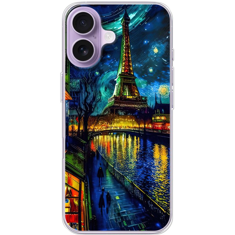 Чохол BoxFace Apple iPhone 17 Сяйво над Парижем