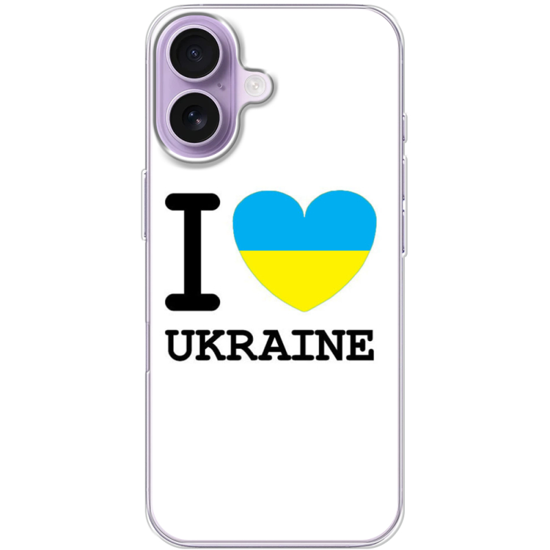Чохол BoxFace Apple iPhone 17 I love Ukraine