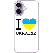 Чохол BoxFace Apple iPhone 17 I love Ukraine