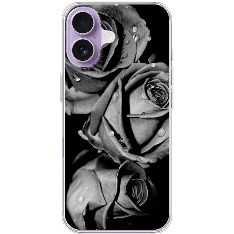 Чохол BoxFace Apple iPhone 17 Black and White Roses