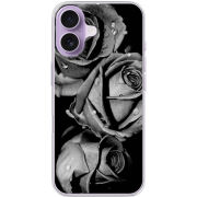 Чохол BoxFace Apple iPhone 17 Black and White Roses