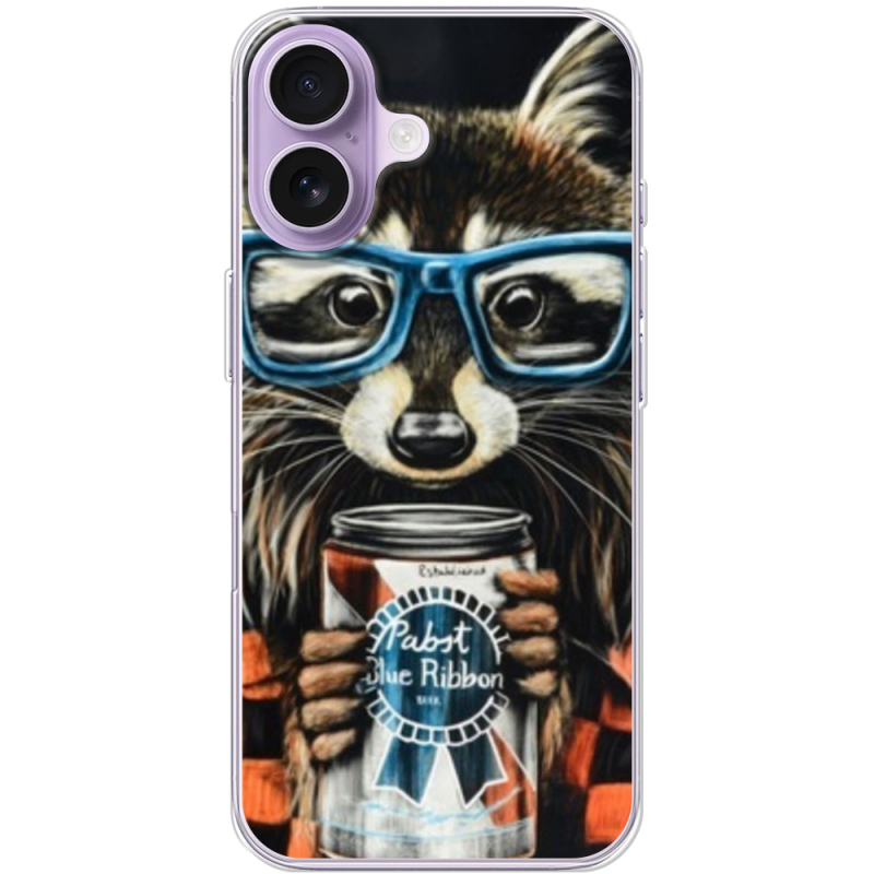 Чохол BoxFace Apple iPhone 17 Енот с банкой