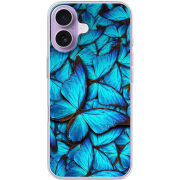 Чохол BoxFace Apple iPhone 17 лазурные бабочки