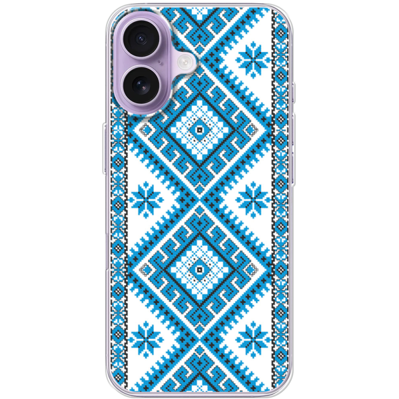 Чохол BoxFace Apple iPhone 17 Блакитний Орнамент