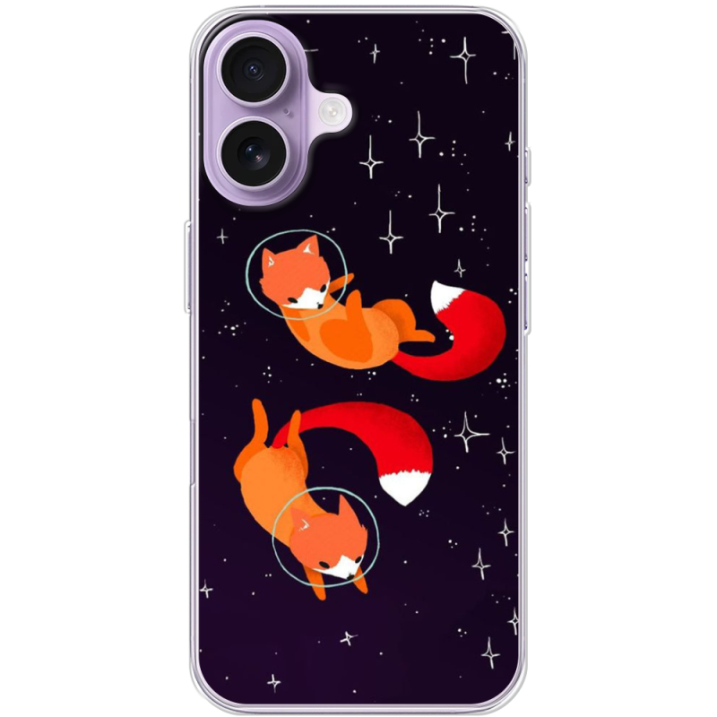 Чохол BoxFace Apple iPhone 17 Fox-Astronauts