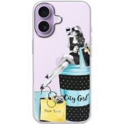 Прозорий чохол BoxFace Apple iPhone 17 City Girl