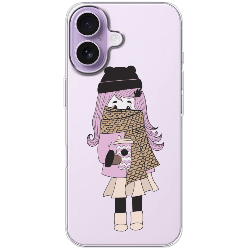 Прозорий чохол BoxFace Apple iPhone 17 Winter Morning Girl