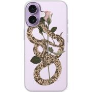 Прозорий чохол BoxFace Apple iPhone 17 Glamor Snake