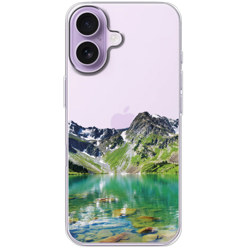 Прозорий чохол BoxFace Apple iPhone 17 Green Mountain