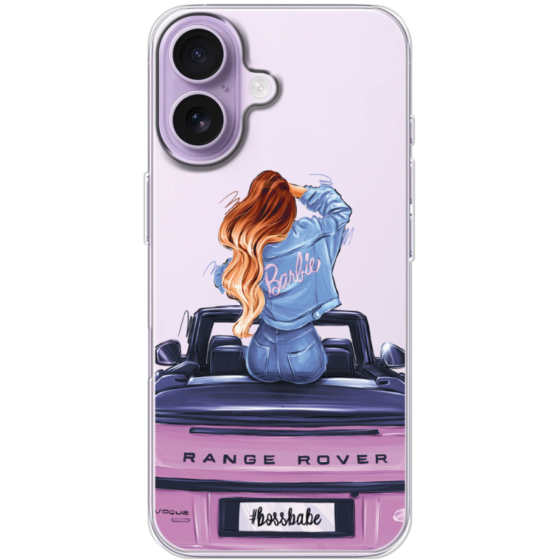 Прозорий чохол BoxFace Apple iPhone 17 Boss Babe