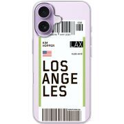 Прозорий чохол BoxFace Apple iPhone 17 Ticket Los Angeles