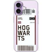 Прозорий чохол BoxFace Apple iPhone 17 Ticket Hogwarts