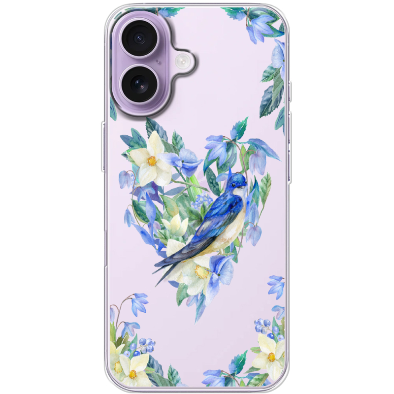 Прозорий чохол BoxFace Apple iPhone 17 Spring Bird
