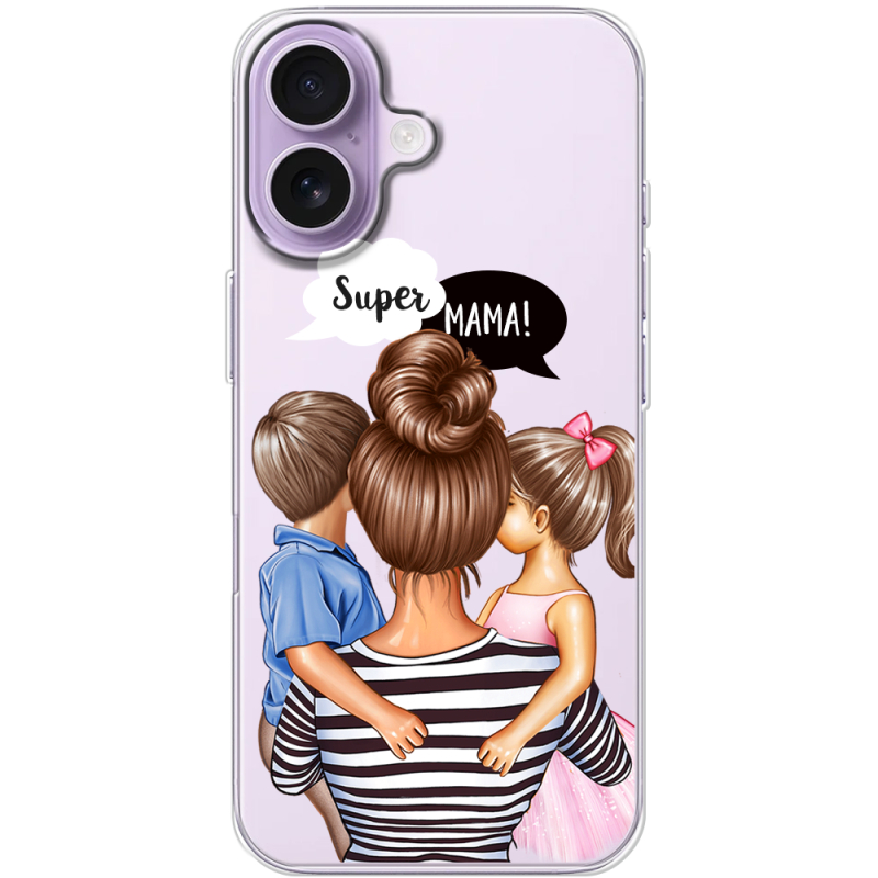 Прозорий чохол BoxFace Apple iPhone 17 Super Mama