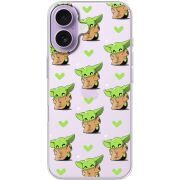 Прозорий чохол BoxFace Apple iPhone 17 Pattern Baby Yoda