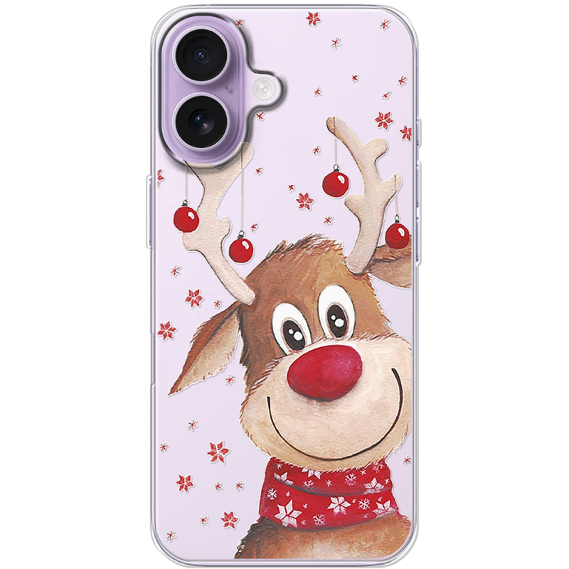Прозорий чохол BoxFace Apple iPhone 17 Winter Deer