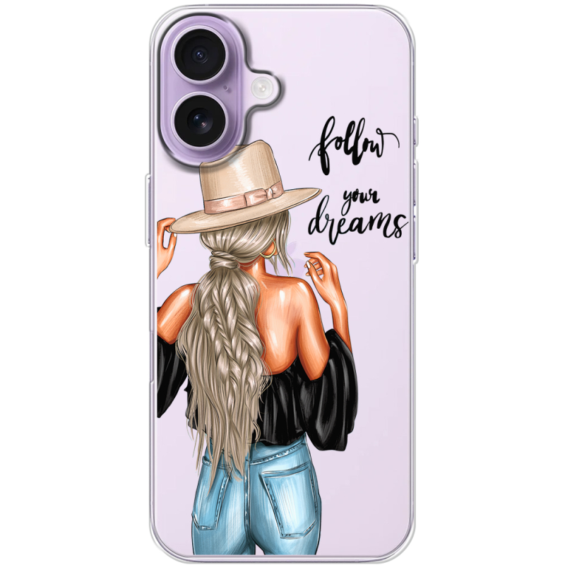 Прозорий чохол BoxFace Apple iPhone 17 Follow Your Dreams