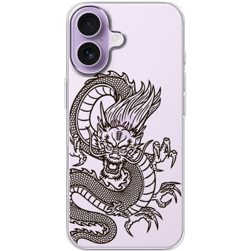 Прозорий чохол BoxFace Apple iPhone 17 Chinese Dragon