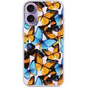 Прозорий чохол BoxFace Apple iPhone 17 Butterfly Morpho