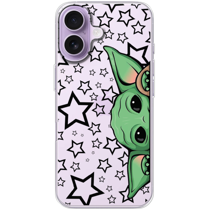 Прозорий чохол BoxFace Apple iPhone 17 Baby Yoda