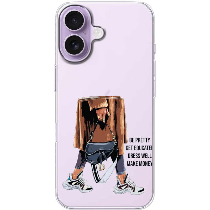 Прозорий чохол BoxFace Apple iPhone 17 Motivation