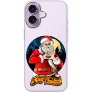 Прозорий чохол BoxFace Apple iPhone 17 Cool Santa