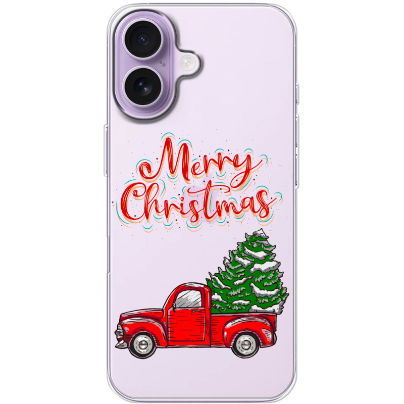 Прозорий чохол BoxFace Apple iPhone 17 Holiday Car