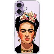 Прозорий чохол BoxFace Apple iPhone 17 Фрида Кало