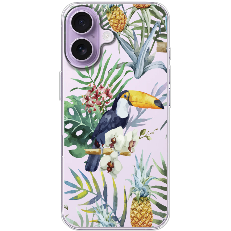 Прозорий чохол BoxFace Apple iPhone 17 Tucan