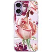 Прозорий чохол BoxFace Apple iPhone 17 Rose