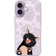 Прозорий чохол BoxFace Apple iPhone 17 Meow