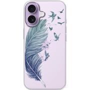 Прозорий чохол BoxFace Apple iPhone 17 Feather