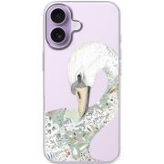 Прозорий чохол BoxFace Apple iPhone 17 Swan