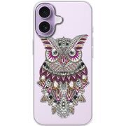 Чохол зі стразами Apple iPhone 17 Owl