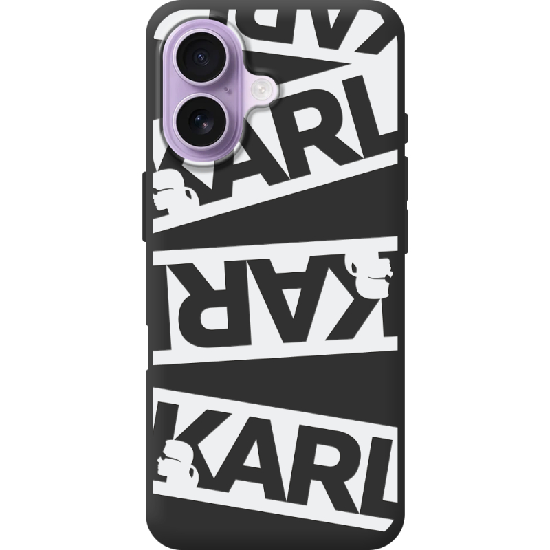 Чорний чохол BoxFace Apple iPhone 17 White Karl