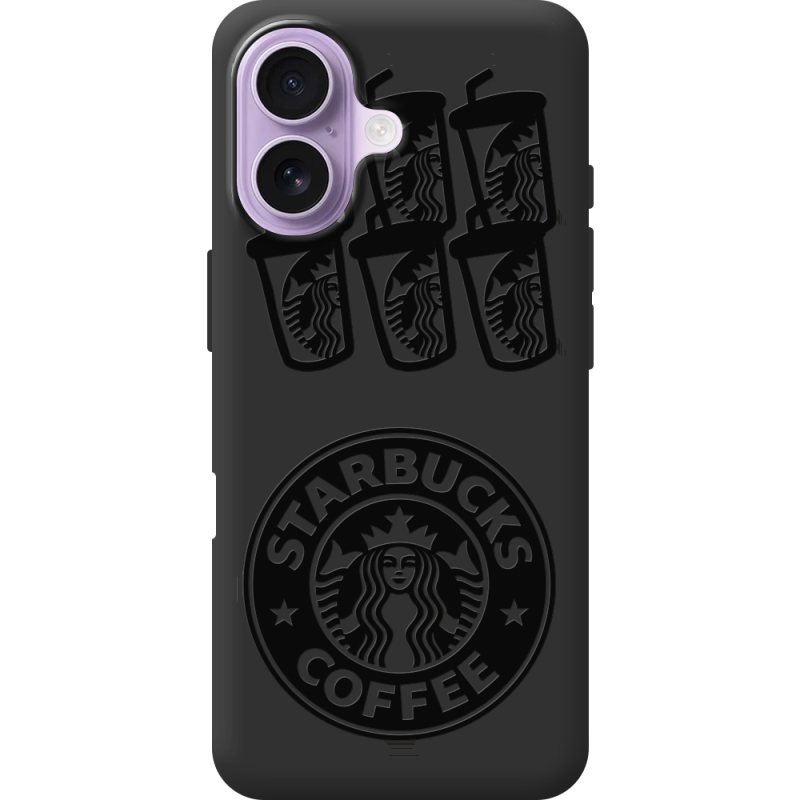 Чорний чохол BoxFace Apple iPhone 17 Black Coffee