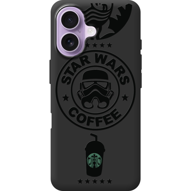 Чорний чохол BoxFace Apple iPhone 17 Dark Coffee
