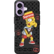 Чорний чохол BoxFace Apple iPhone 17 Yellow Fun