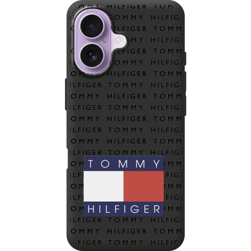 Чорний чохол BoxFace Apple iPhone 17 Tommy Print